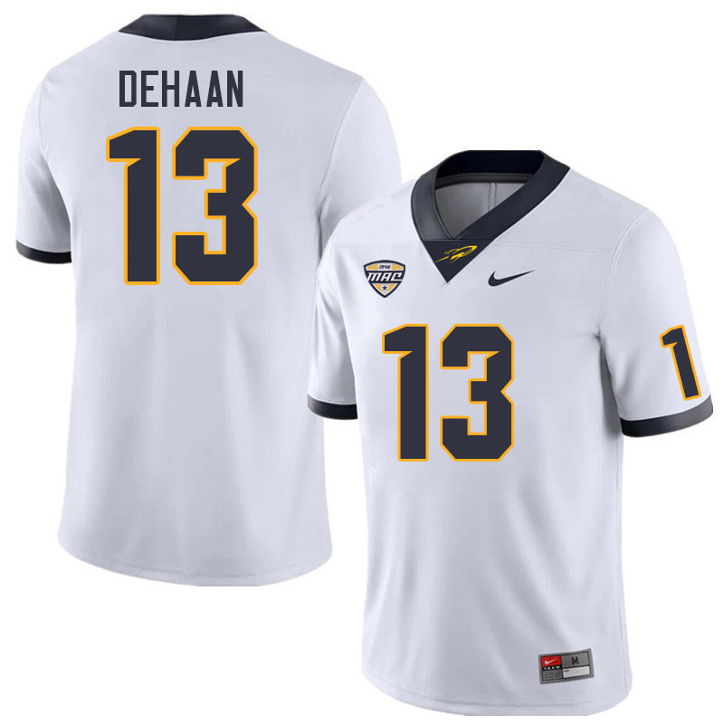 Toledo Rockets #13 Jake DeHaan College Football Jerseys Stitched Sale-White